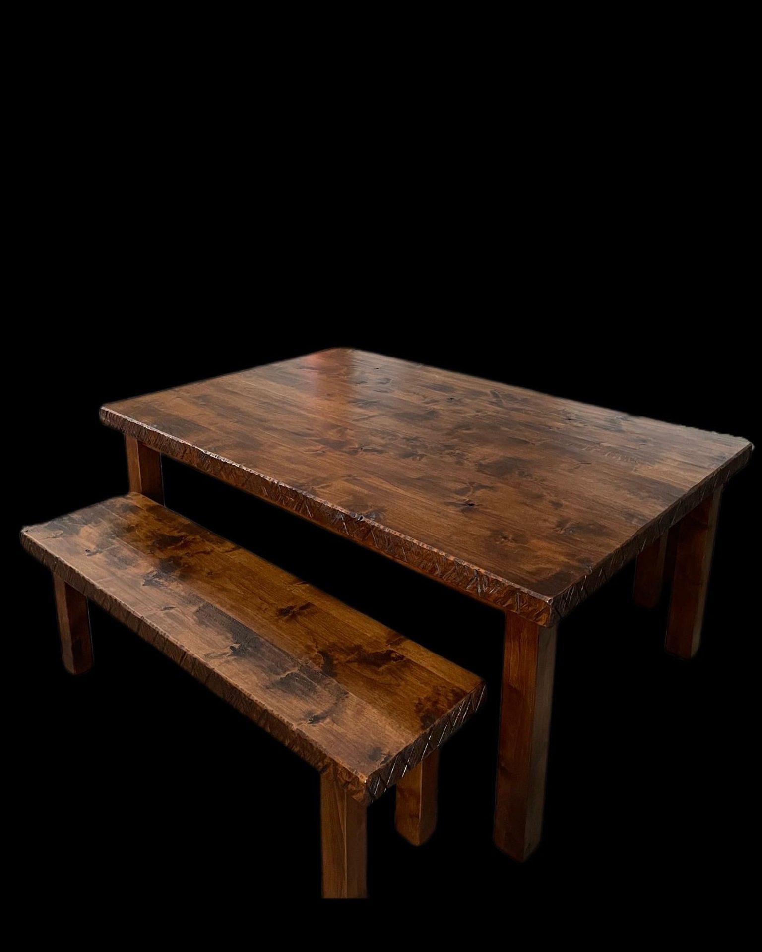 Alder Chainsaw Dbl Bench