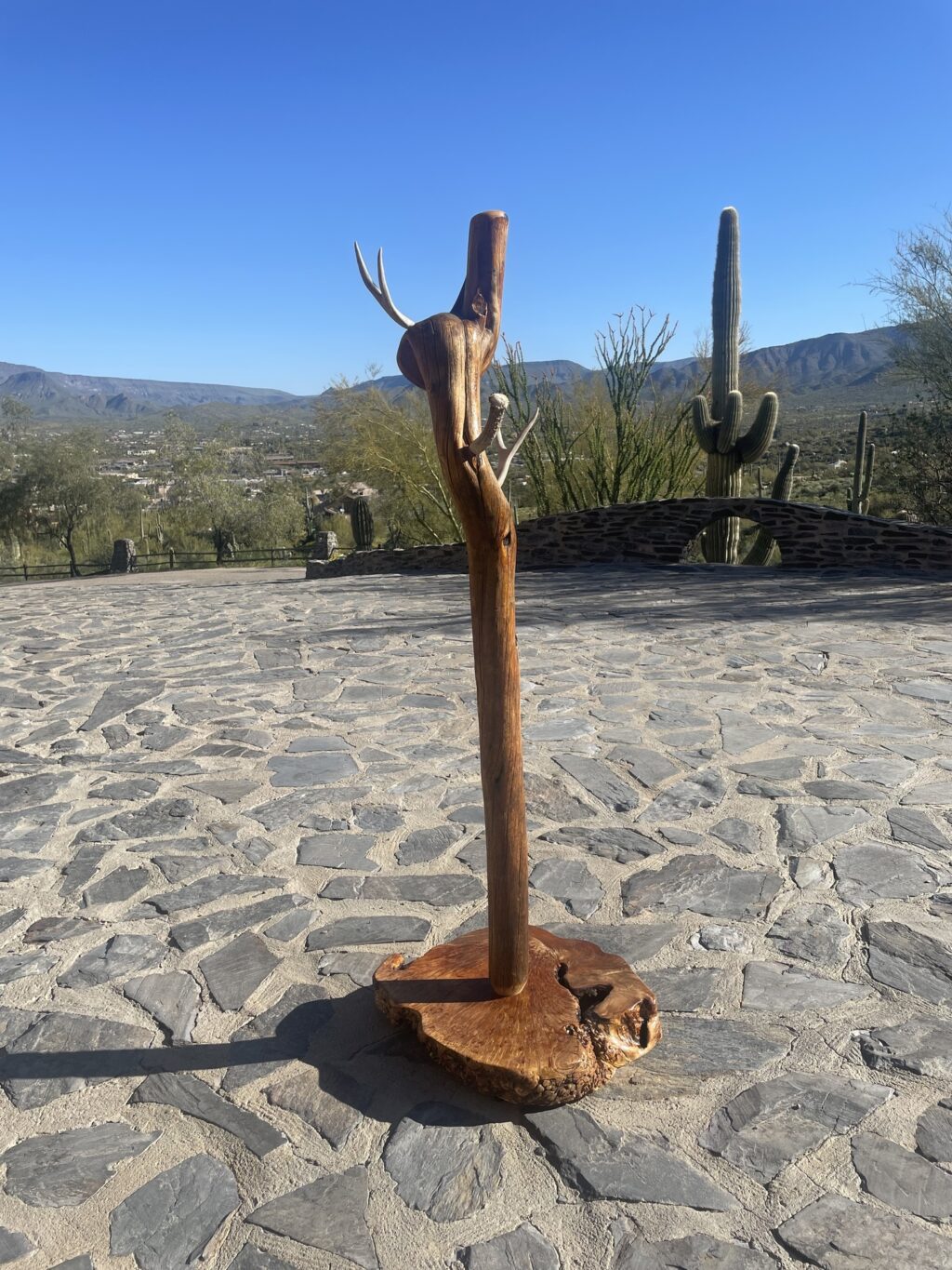 Custom-one of a kind coat rack