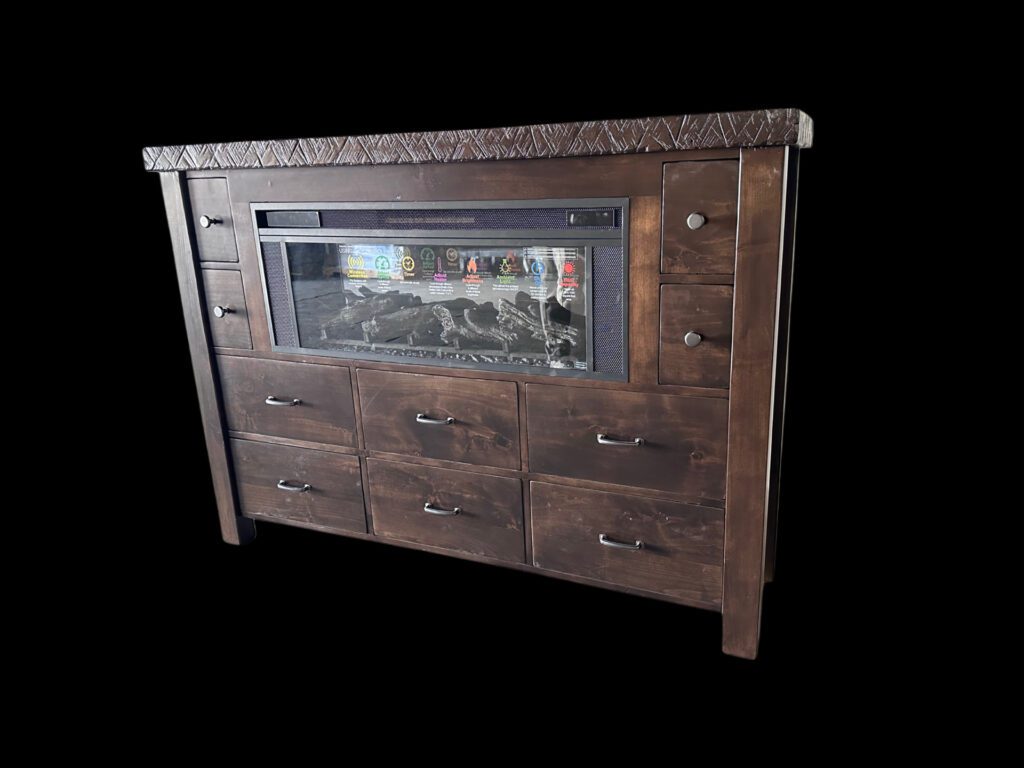 Fireplace TV Console