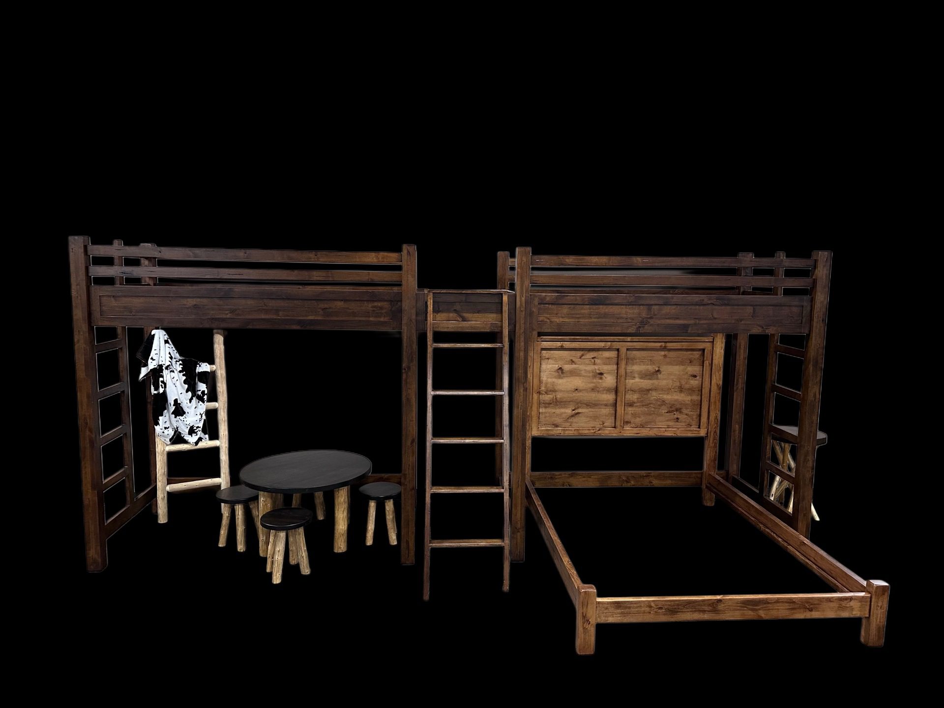 High Roamer Loft double w_bridge - Twin