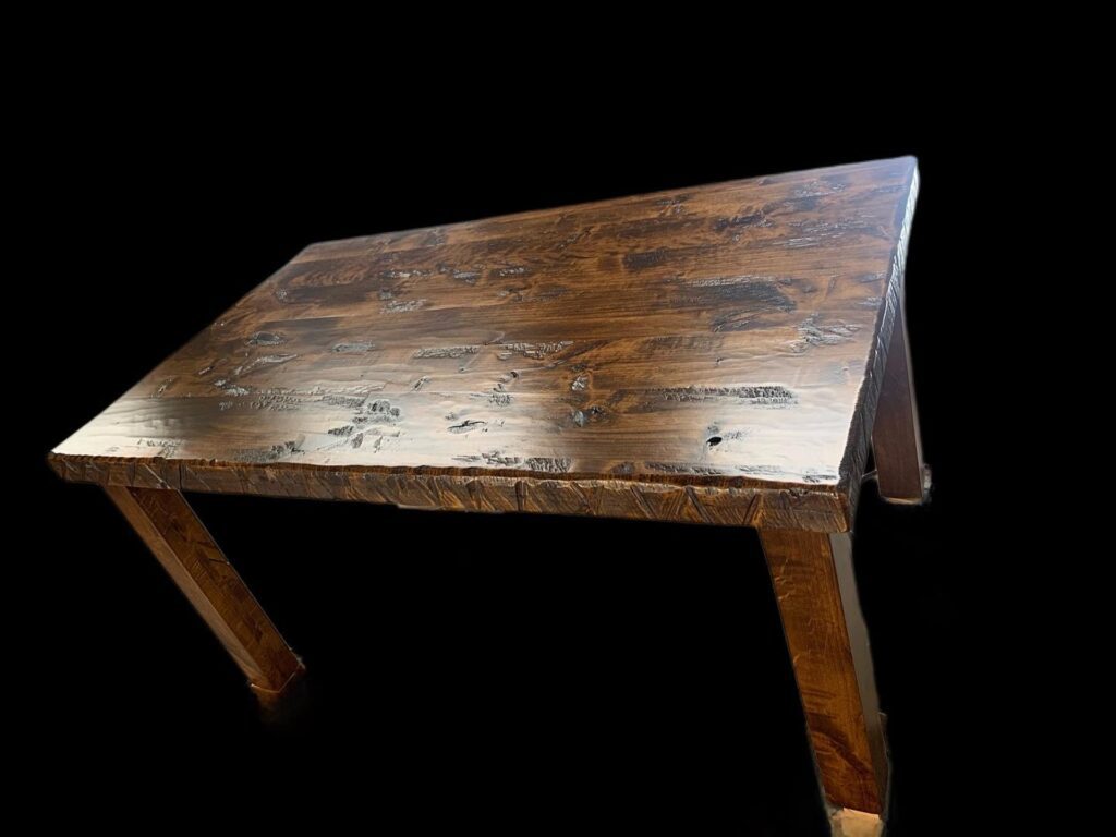Rectangle Table Chainsaw Planned - Walnut