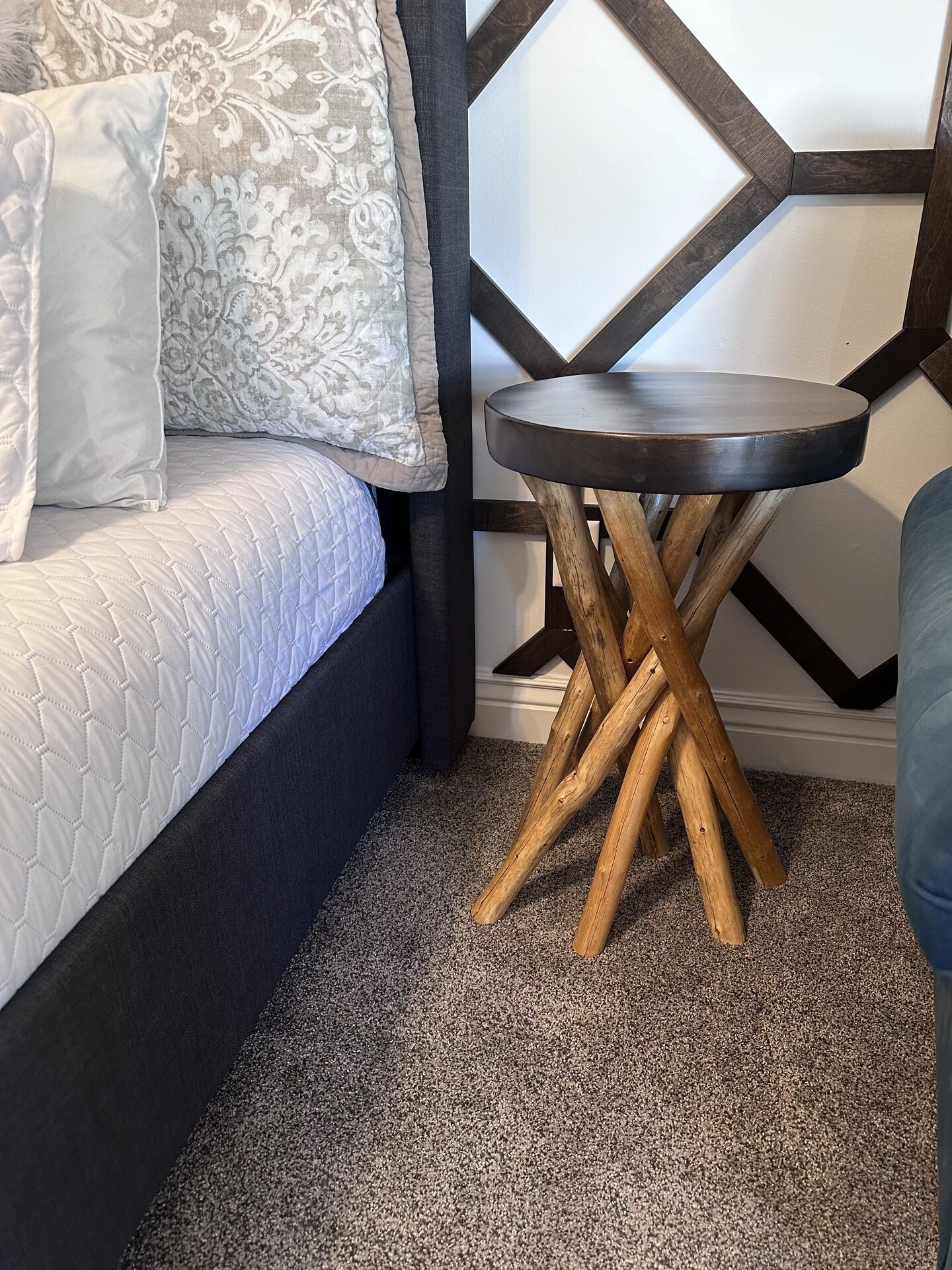 Twisted Pine Side Table - Pine & Proper Custom Furniture